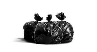 black bin bags
